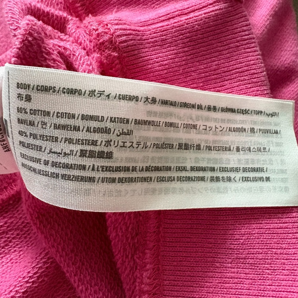 Hollister XL Neon Pink Miami Beach Florida‎ Sweatshirt Crewneck Retro Palm Tree - Picture 6 of 9